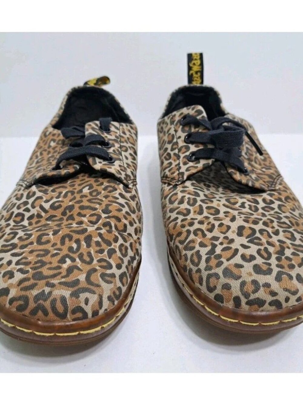 Dr. Martens Leopard Print Aldgate Oxford Shoes EU 39 US 8 - Picture 7 of 10